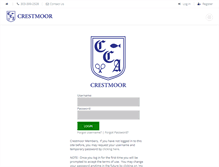 Tablet Screenshot of crestmoor.org